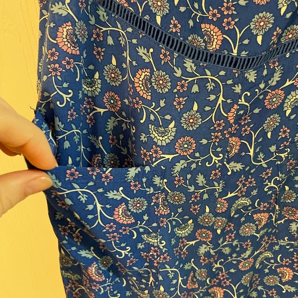 ASOS Blue Floral Romper - Picture 7 of 8